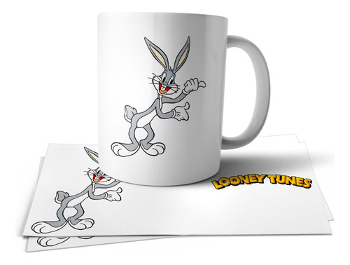 Bugs Bunny Conejo Looney Tunes Taza Tu Propio Estilo #3