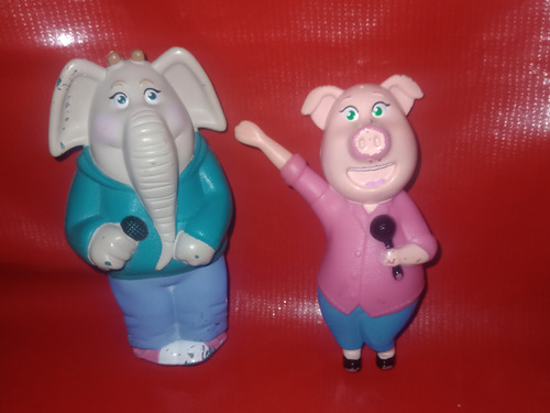 10 Figuras De Sing Ven Y Canta (usados) (Usado)