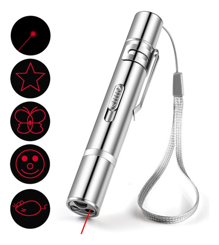 20km Puntero Apuntador Laser Lampara Luz Uv 3 En 1 Carga Usb