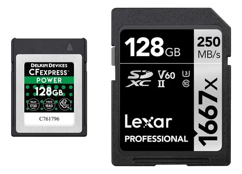 comprar Delkin Tarjeta Cfexpress Tipo B 128 Gb Lexar Sdxc Uhs-ii
