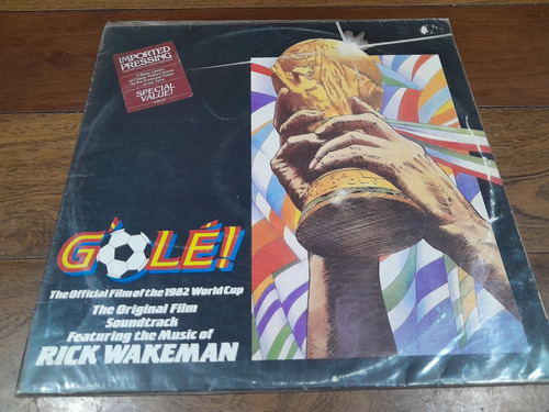 Lp Vinilo - Golé! - Soundtrack - Rick Wakeman - Bra - 1983 