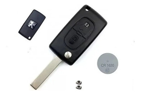 Kit Reparación Llave Telemando Peugeot 308 Navaja 2 Botones