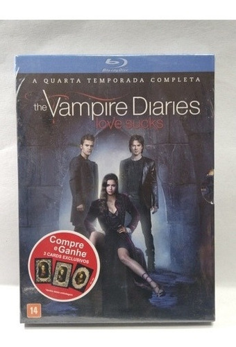 Blu-ray Box The Vampire Diaries Love Sucks 4° Temp Completa