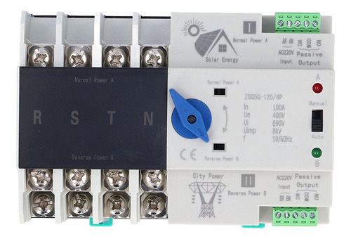 Ba Transferencia Automática De Doble Potencia 4p Ats 100a