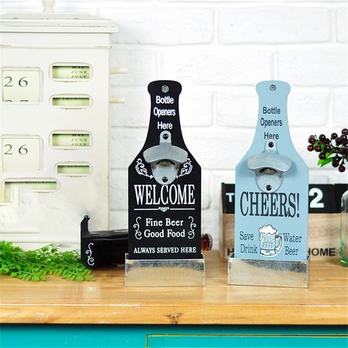 Abridor De Botellas De Estilo Vintage Con Forma De Cerveza M