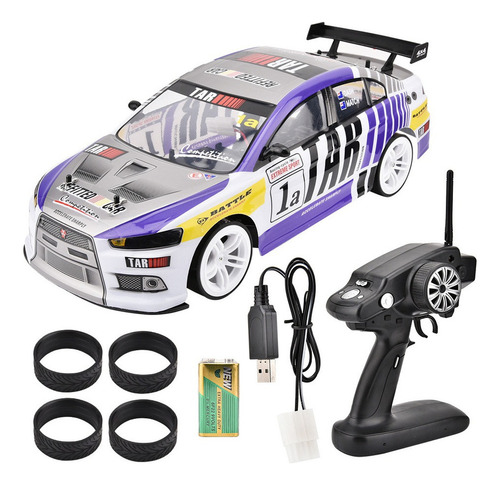 Control Remoto 4wd 1/10 Rc Racing Car Drift Toy Rc