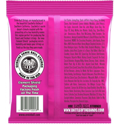 Encordoamento P/ Guitarra Ernie Ball 09-42 Classic 2253