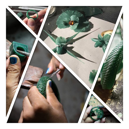 Bloque De Cera Para Tallar Y Moldear Joyeria 1u Verde