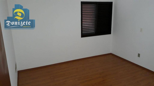 Apartamento Com 3 Dormitórios À Venda, 135 M² Por R$ 460.000,00 - Parque Das Nações - Santo André/sp - Ap7420