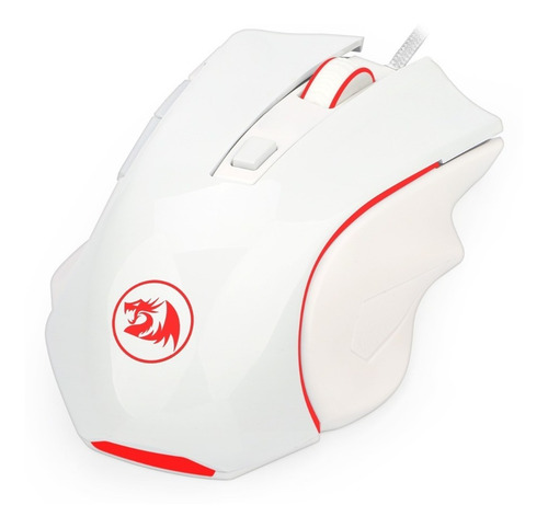 Imagem 4 de 8 de Mouse Gamer Redragon Nothosaur Branco M606w - N