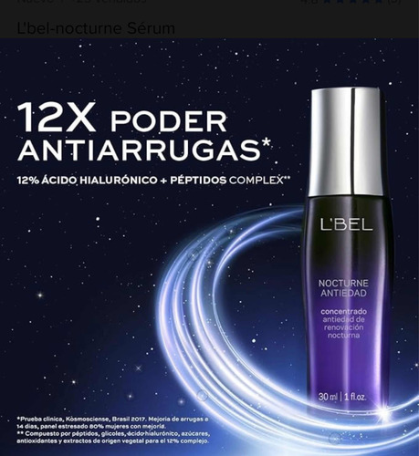 Nocturne Serum Lbel 30ml