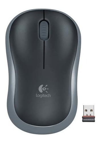 Mouse inalámbrico Logitech M185 gris