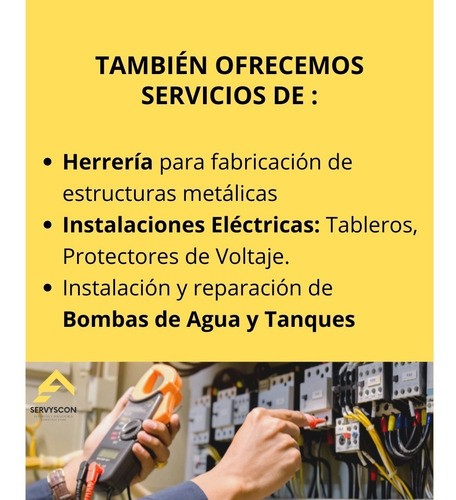 Imagen 1 de 3 de Servicios Plomería, Electricidad, Remodelación, Pisos.