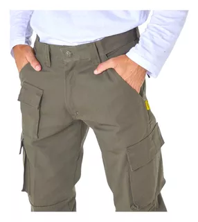 Pantalon Pampero Cargo De Trabajo Reforzado Original Hombre