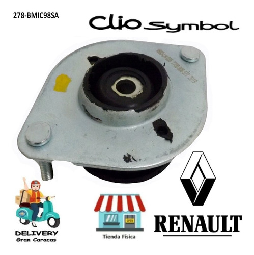 Base Motor Izquierdo Renault Clio 98 Clio2 Symbol Automatico