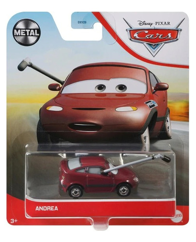 Disney Pixar Cars Andrea 1/55 Die Cast Mattel Original