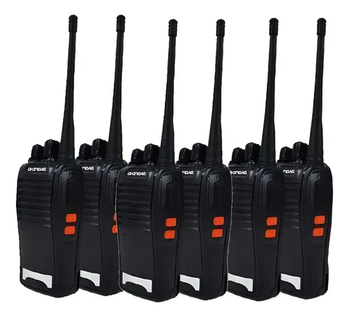 Kit 10 Rádios Comunicador Vhf/uhf/ Fm Baofeng 777s Walktalk Banda...