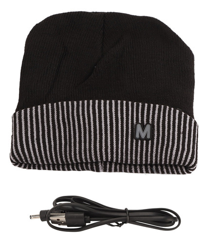 Gorro De Punto Con Calefacción Cálida, Calentamiento Electró