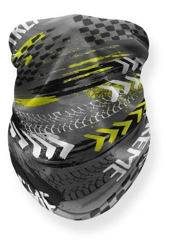 Bandana Masculina Extreme Tubular Ciclismo/pedal/moto Cinza