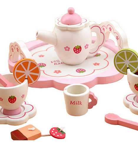 Set De Juegos De Cocina De Madera Para Niños Y Niñas Lemon T