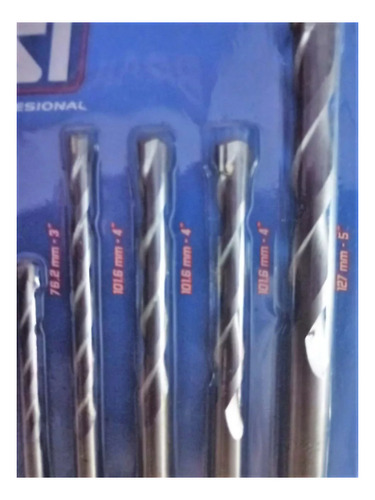 Brocas Mechas Para Concreto Alta Velocidad Pack De 2 Juegos