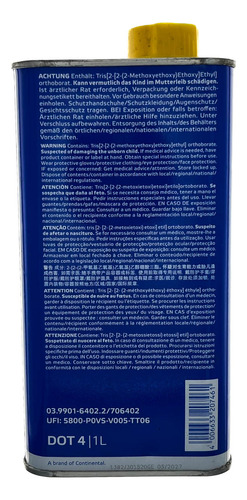 Liquido De Freno Ate Dot4 1 Lt