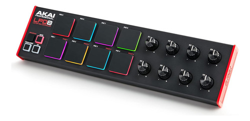 Akai Professional Lpd8 - Controlador Midi Usb Con 8 Respo...