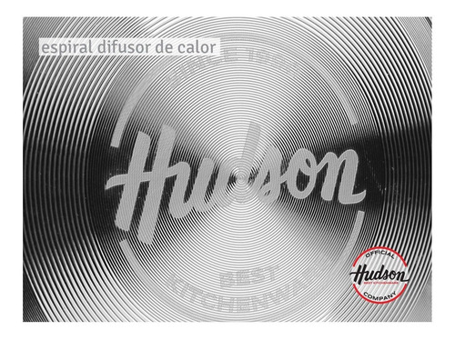 Imagen 6 de 9 de Sarten Hudson Antiadherente 24 Cm Aluminio