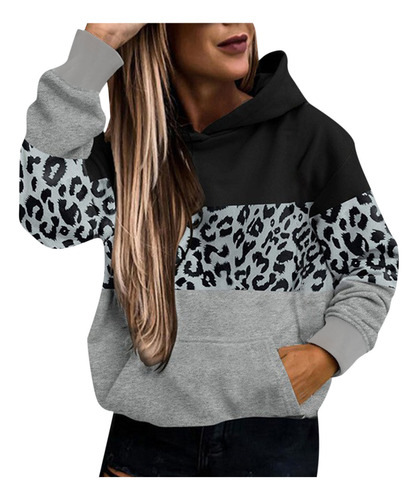 Top A Para Mujer, Moda De Otoño, Con Empalmes En Contraste D