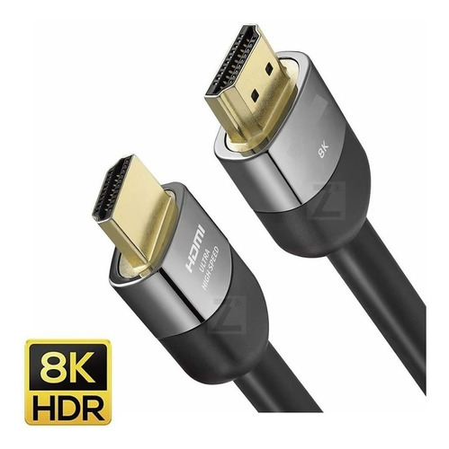 Imagen 1 de 6 de Cable Hdmi - 1.5 Metros - 8k 4k Full Hd 2.1 Tv Monitor