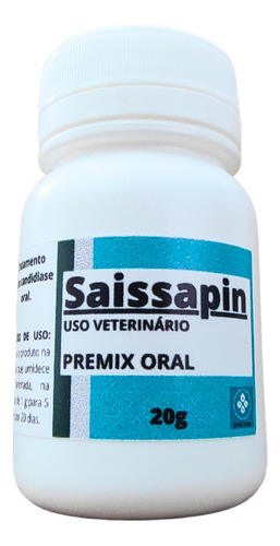 Saissapin Oral - 20 G - Jaaslab - Tratamento Língua Grossa
