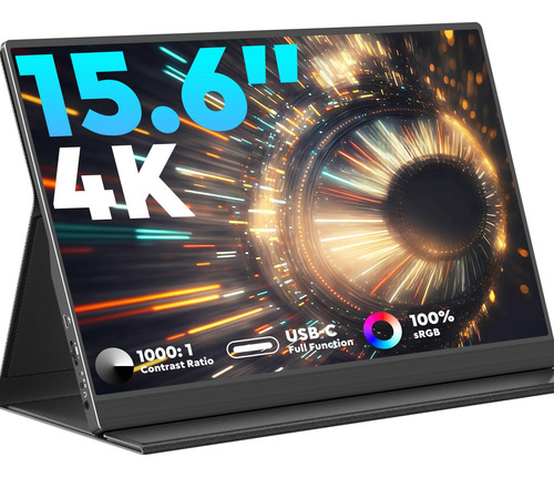 Monitor Portátil 4k 15.6 Pulgadas Usb-c Hdr Mmg