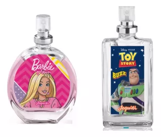 Kit Jequiti Colônia Infantil Barb Girl Power + Toy Story Buzz