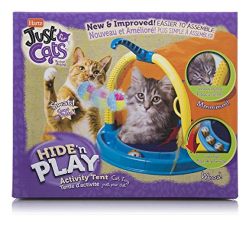 Centro De Actividades Hide 'n Play Just For Cats De Hartz, M