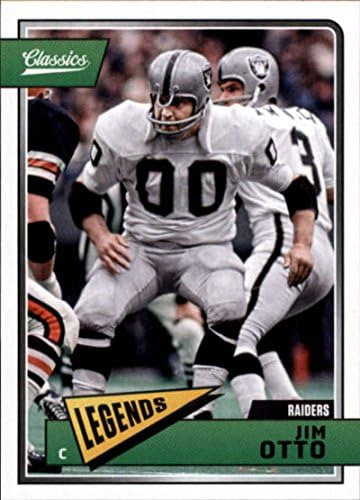 Fútbol Americano Nfl 2018 Panini Classics 166 Jim Otto Legen