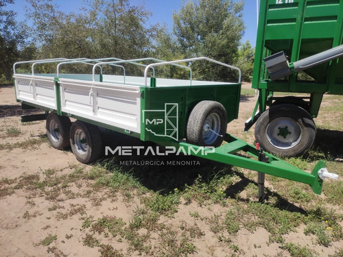 Imagen 5 de 9 de Carro Con Barandas Volcables. Tráiler Famma
