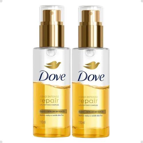Kit Óleo Capilar Bisáfico Dove Bond Intense Repair C/ 2