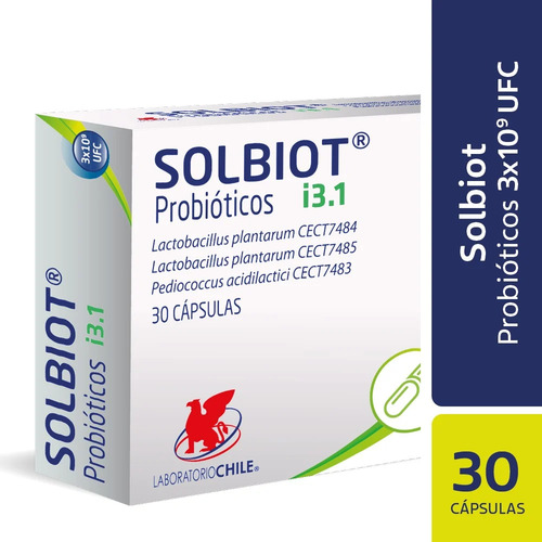Solbiot Probioticos 30 Capsulas / Flora Intestinal