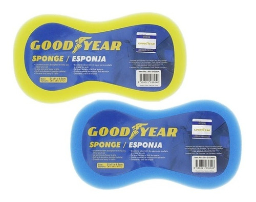 Esponja P/limpieza Set 3 Pzas Goodyear