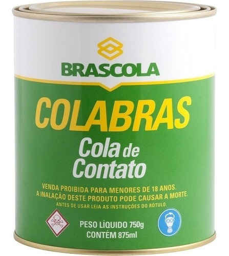 Adesivo Cola De Contato Colabras 750g Brascola