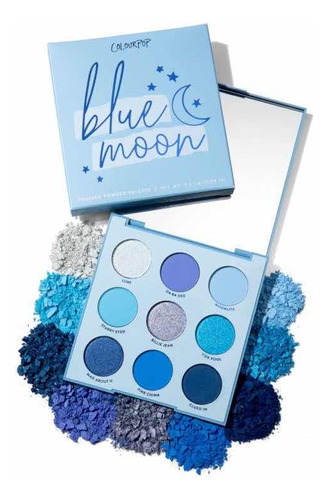 Paleta De Sombras Colourpop Blue Moon Sin Caja