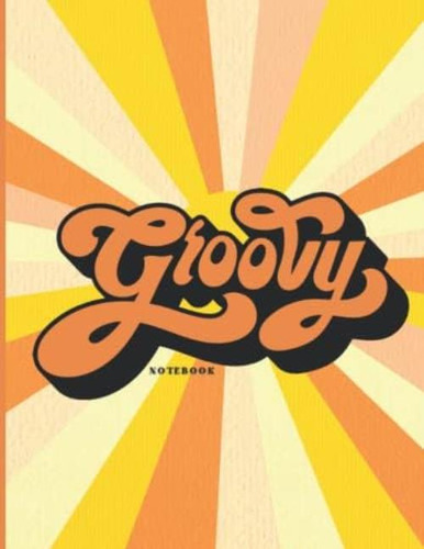 Libro: Aesthetic Notebook Groovy: Vintage, Retro, Indie, Bla