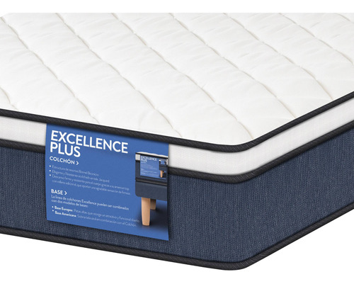 Imagen 5 de 5 de Colchon Excellence Plus 1 1/2p + Cubrecolchon Cic