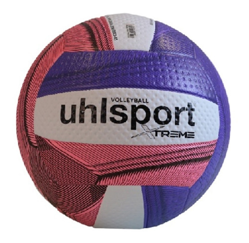 Bola De Vôlei Uhlsport Xtreme - Rosa Cor Branco-Roxo-Rosa