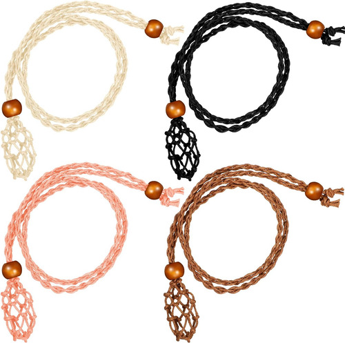 4 Piezas Soporte Para Collar De Cristal Soporte De Cristal D
