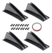 Comprar 4x Difusor De Labio De Parachoques Trasero Repuestos Aleta
