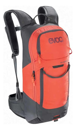 Evoc, Fr Lite Race, Protector Mackpack, 10l, Carbon Grey\/or