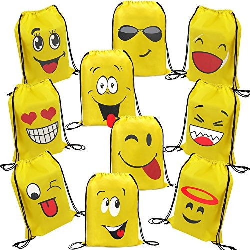 Emoji Party Supplies Bolsas De Regalo Para Niños - Paquete D
