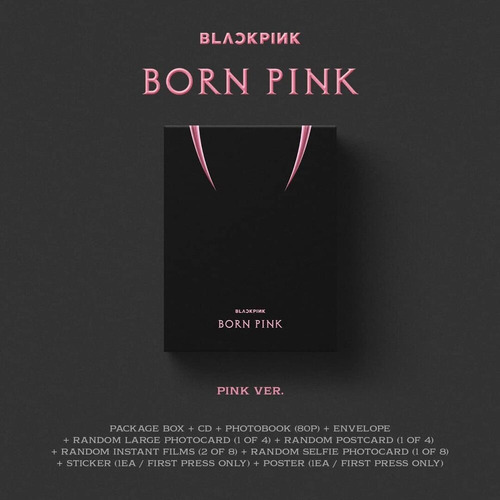 Disco Born Pink (cd Boxset Version A / Pink) - Blackpink