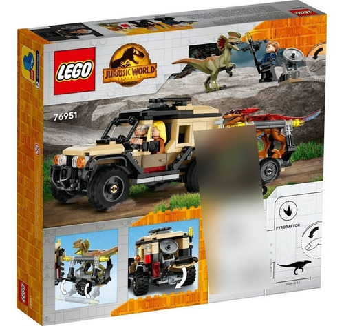 Imagen 4 de 4 de Lego Jurassic Dominion - Pyroraptor & Dilophosaurus - 76951